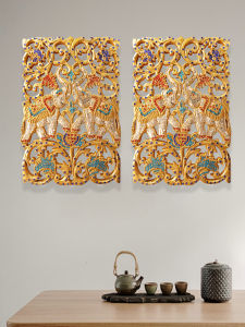TAIMUJIA | Thai Carving Decorative Wall Art