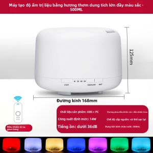 NIOYE | Máy Phun Sương Tinh Dầu Bluetooth Có Đèn 7 Màu