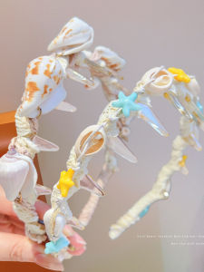 DUBAO | Beach Holiday Starfish Shell Hair Accessory