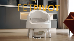 PETPIVOT Open Top Auto Cat Litter Box - NEW Model