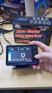 OTP-XS P2 OBD2 Meter Gauge Meter OBD Meter Car GPS Alarm Speed Gauge display Hud Water temp RPM Turbo Boost HUD