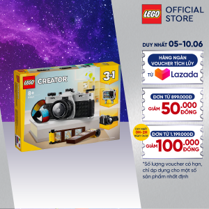 LEGO CREATOR 31147 Đồ chơi lắp ráp Máy ảnh Retro (261 chi tiết)