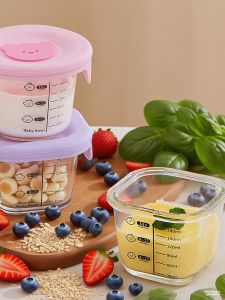 BABIAI | Baby Food Bowl Set for Steaming and Storage