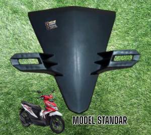 cover front top dasi kecil dudukan nopol depan beat esp 2017 street K81