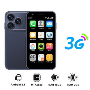 SERVO | SERVO 18SE MINI Android Small Smartphone 3G WCDMA 2GB+16GB WhatsAPP Wi-Fi Hotspot GPS Face ID 3.0" Mini Smart Phone 2SIM Standby