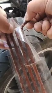 Isi 5pcs Isi Ulang Lem Tambal Ban Tubles Tubeless Refil Refill Karet Lem Cacing ORIKABEH