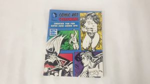 DC Comic Art Wonder Woman Colouring Book (FOR ADULT) Blue Cover