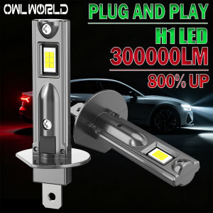 H1 LED Car Light  Ampoule Led H1 Diode  Headlamp Lamp 300000LM 600W High Power Auto Lights CANBUS Error Free Fanless 6000K 12V