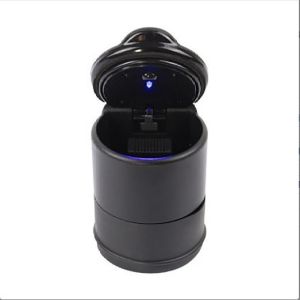 JOYCS | Portable Fly-ash Resistant Cigarette Ashtray with Lid and Automatic Extinguishing