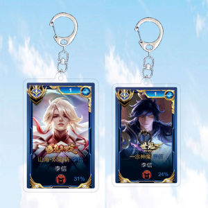 Phụ Kiện Đeo Túi Acrylic God of War Keychain Trang Trí Đồ Họa Thiết Kế Theo Phong Cách Trung Quốc Trung Hoa Cổ Điển