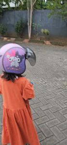 Helm Anak Laki Laki Perempuan 2 3 4 5 6 7 Motif Kuromi