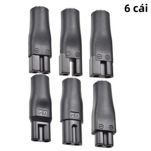 6/7/8 Chiếc Cáp Chuyển Đổi USB 5V Dây Nguồn Thay Thế Sạc Cho Máy Cạo Râu Điện Cắt Tóc Đa Năng DC Bộ Chuyển Đổi