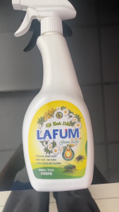 Xịt Tinh Dầu Xua Đuổi Ruồi Nhặng Vàng Chai 500ml