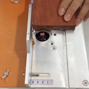 Mặt Bàn Định Hình Bằng Nhôm Với Bộ Hướng Dẫn Thước Đo Góc Bàn Xoay Phay Gỗ Điện Cho Bàn Cưa Bàn Làm Việc Chế Biến Gỗ