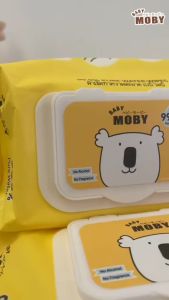 Baby Moby ผ้าเปียก 99.9% เพียววอเตอร์ 20 แผ่น