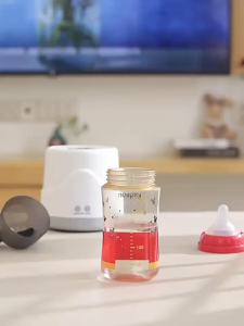 Pengocok susu elektrik mixer susu portabel pintar pembuat susu elektrik nirkabel pembuat susu untuk penggunaan di rumah