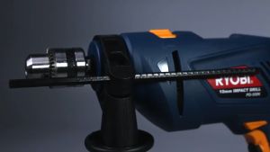 Ryobi ชุดสว่านกระแทก เรียวบิ RYOBI PD-550K 10 มม. 550 วัตต์ - ชุดสว่าน RYOBI