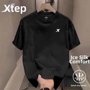 XTEP | Short Sleeve Summer Elastic Quick-Dry Breathable Polo Shirt