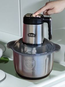 ทองแดงบริสุทธิ์3/5ลิตรเครื่องบดเนื้อไฟฟ้าใช้ในครัวเรือนขนาดเล็กมัลติฟังก์ชั่สแตนเลสอัตโนมัติความจุขนาดใหญ่เนื้อสัตว์และก๋วยเตี๋ยว