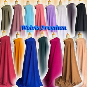 05m Kain Wolfis Premium Grade A harga per 05 meter