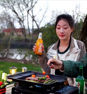 Happy home  เตาแก๊สแคมป์ปิ้ง เตาแก๊สปิกนิก พร้อมกล่องพกพา ใช้งานงสะดวก พกพาไปได้ทุกที่ คุณภาพดี มีระบบความปลอดภัยสูง