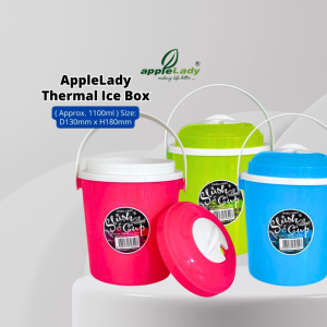 YU Online x Applelady - Mini Ice Bucket 1100ml / Bekas Letak Air Bungkus tahan sejuk