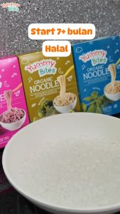 Yummy Bites Organic Noodle 200 GR Mie Bayi Organik / MPASI / Mie baby organic