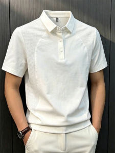 LIUBU | Breathable Quick-Dry Polished Placket Mesh T-Shirt