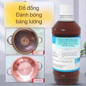 DUNG DỊCH Đánh bóng đồng Freeme tẩy gỉ và làm sạch các vết bẩn trên đồng phục hồi màu sắc nguyên bản - Nhập Khẩu Hàn Quốc