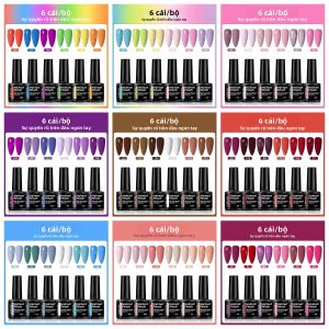 Bộ Dụng Cụ Làm Móng Dạng Gel Bóng Màu Khối Chất Liệu Xốp Kẹo 0.24 Oz Bán Vĩnh Cửu Sử Dụng Đèn LED Kiểu Dáng Nhỏ Giọt Tự Làm Tại Nhà Dành Cho Salon Màu Móng Thời Thượng