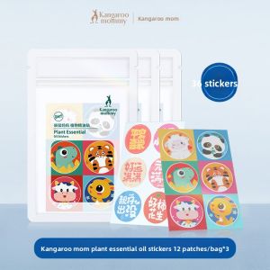 Kangaroo Mommy | Kangaroo Mommy Plant Essential Oil Protective Patches Outdoor Children Personal Stickers Baby Cartoon Family Available