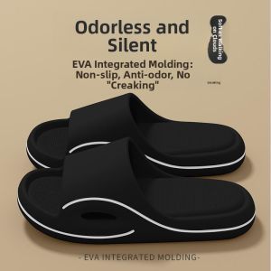 MONLEYTA | Mens Summer Outdoor Wearable Slippers Anti-Slip odorless Sporty Indoor Home Comfortable EVA Flat Sandals Simple Style