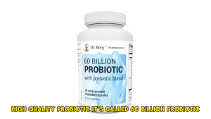 [Dr Berg] 60 Billion Probiotic with Prebiotic Blend - 30 Vegetable Capsules