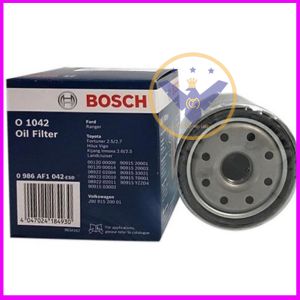 COMBO 2 Lọc nhớt Bosch xe ô tô Toyota Innova Ford Focus Fiesta 0986-AF1042