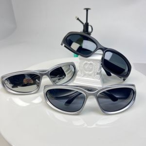3pcs Mens Personalized and Fashionable Oval Frame Glasses Are Suitable for Daily Wear. Semi Enclosed Decorative Glasses
