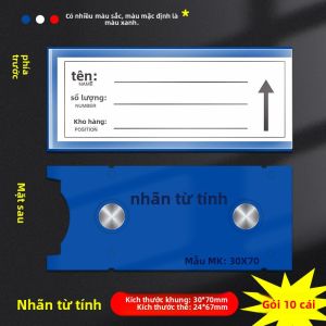 Thẻ Định Vị Kho Có Từ Tính