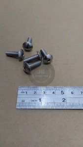 BAUT JT STAINLESS M6X20 PANJANG 2CM 2 CM BODY MOTOR BAUD 10 M6 X 20 6X20 6 X 20 OBENG PLUS PAYUNG ANTI KARAT SS SUS 304 A70 DIAMETER DRAT 6MM PITCH DRAT 1.0 KUNCI MUR 10 STAINLIS SKRUP SEKRUP