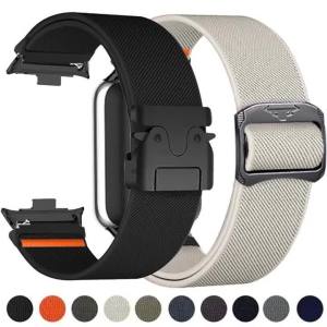 Nylon Loop Strap for Redmi Watch6 5 4 Metal Buckle Band for XIAOMI MiBand 9Pro 8Pro Adjustable Sport Correa Replacement Bracelet