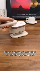 Haier Handheld Garment Steamer Steam Iron Wet & Dry Iron 180° Rotatable Household Travel Steamer Iron Seterika Wap 挂烫机