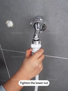 Ecoweave【Free Transfer Head】Washing Machine Water Inlet Pipe Hose Extension 2.5/3/5M Optional Automatic Extens Inlet Pipe Automatic Washing Machine Water Inlet