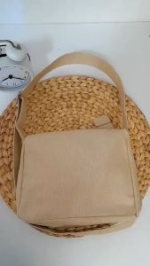 Tas Selempang Sling Bag Wanita & Pria Bahan Kanvas Tebal Premium 100% - LESTIE MINI SERIES