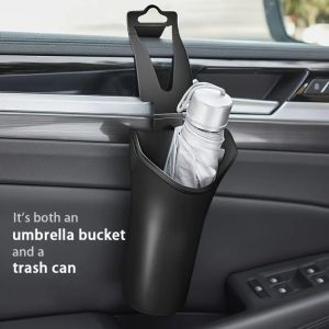 Multi-functional Car Umbrella Holder Hanging Car Bin Truck Back Seat Trash Can Storage Organizer Waterproof Umbrella Holder