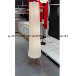 OKENSAND Lampu Lantai Dekorasi Ruangan Kayu Beech Standing Floor Lamp WEO IK1526