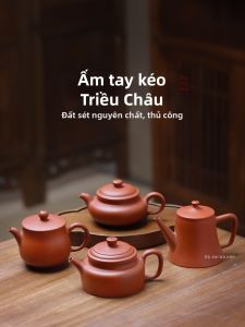 MIANXIAOCHENG | Bình Pha Trà Zisha Kiểu Cổ Chống Rò Rỉ