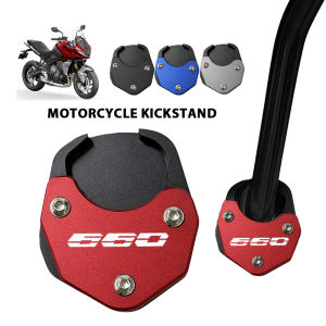 For TIGER 660 Tiger Sport 660 2022-2024 Motorcycle CNC Foot Side Stand Enlarger Support Plate Kickstand Extension Pad Tiger660