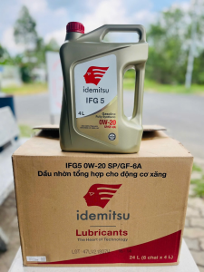 Nhớt tổng hợp ô tô Idemitsu IFG 5 0W-20 SP/GF-6A