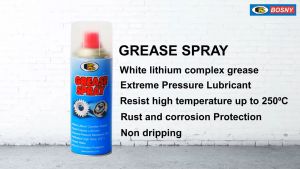 สเปรย์จารบีขาว สเปรย์หล่อลื่น บอสนี่ BOSNY Grease B115 ขนาด 400cc, ยกลัง 12 กระป๋อง