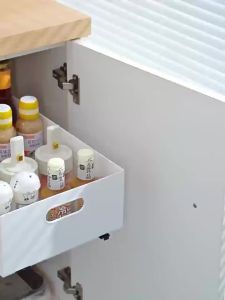 GUANGMANZHI | Pull-out Extendable Under Sink Drawer