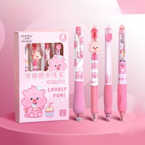 MONLEYTA | Erasable Neutral Pen For Primary School Students Grade Three Easy To Use Black Signature Pen Crystal Blue Ballpoint Copy Machine Pen