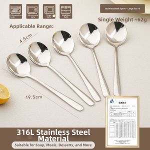 SIYUE | Food-Grade Fine Thickened Table Spoon
